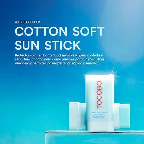 TOCOBO Cotton Soft Sun Stick SPF50+ Sonnenschutz-Stick 19 g