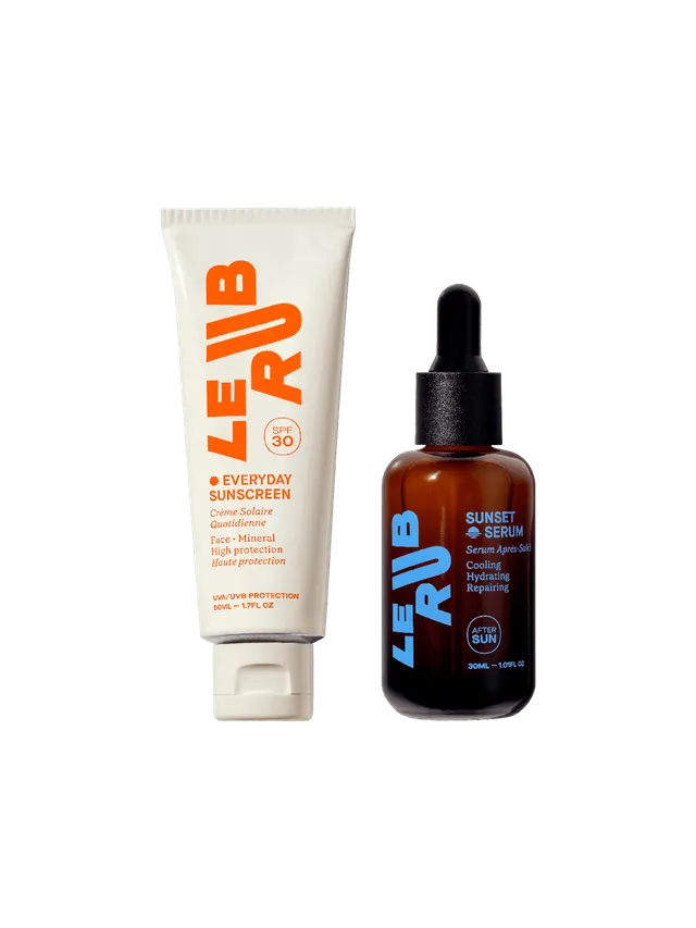 Le Rub Morning Glow-Getter SPF30 Gesicht Set Glow