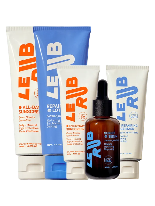 Le Rub The Full Ritual SPF30 Pflegeset Sonnencreme Serum Maske