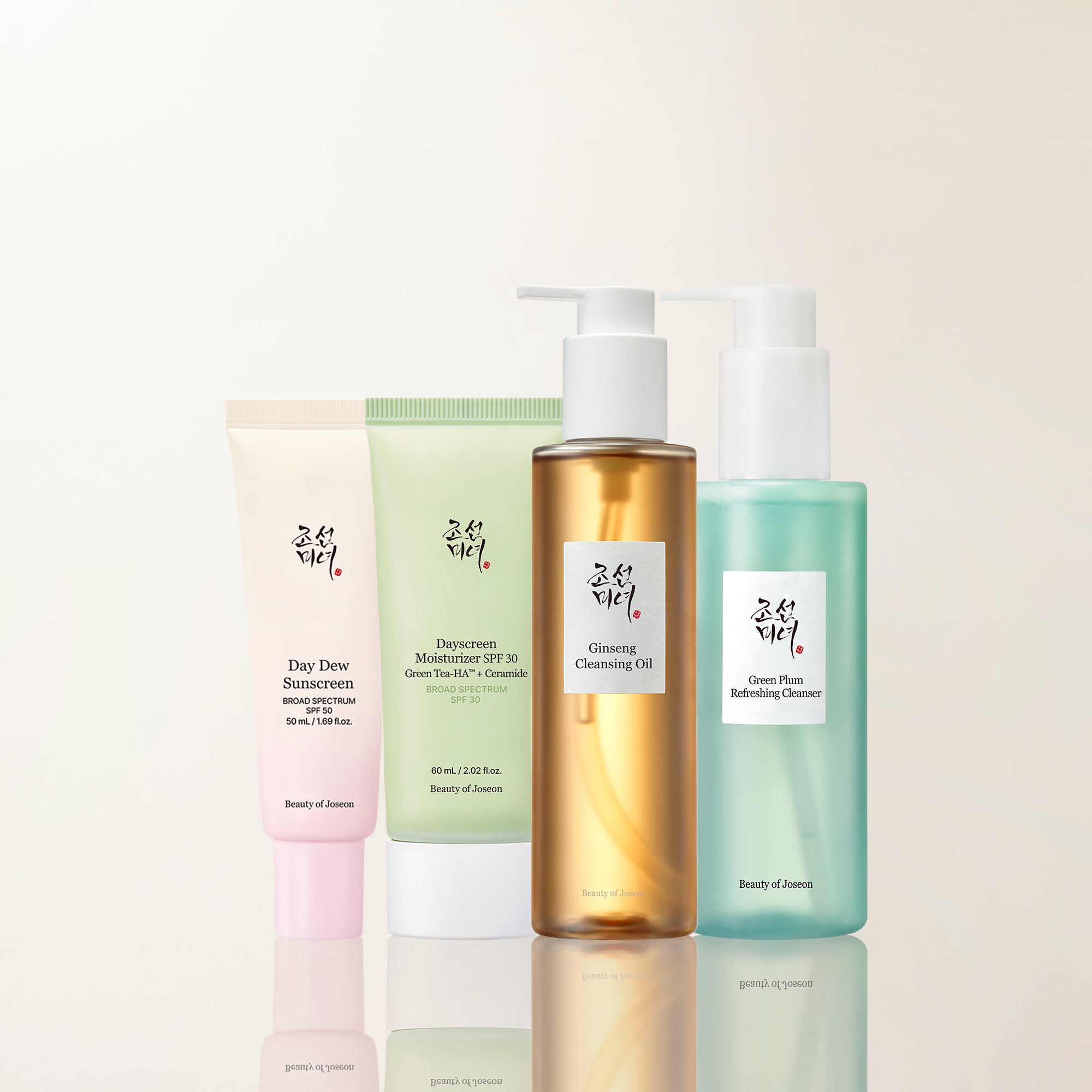 Beauty of Joseon Daily SPF + Double Cleanse Set Sonnenschutz Pflegeset