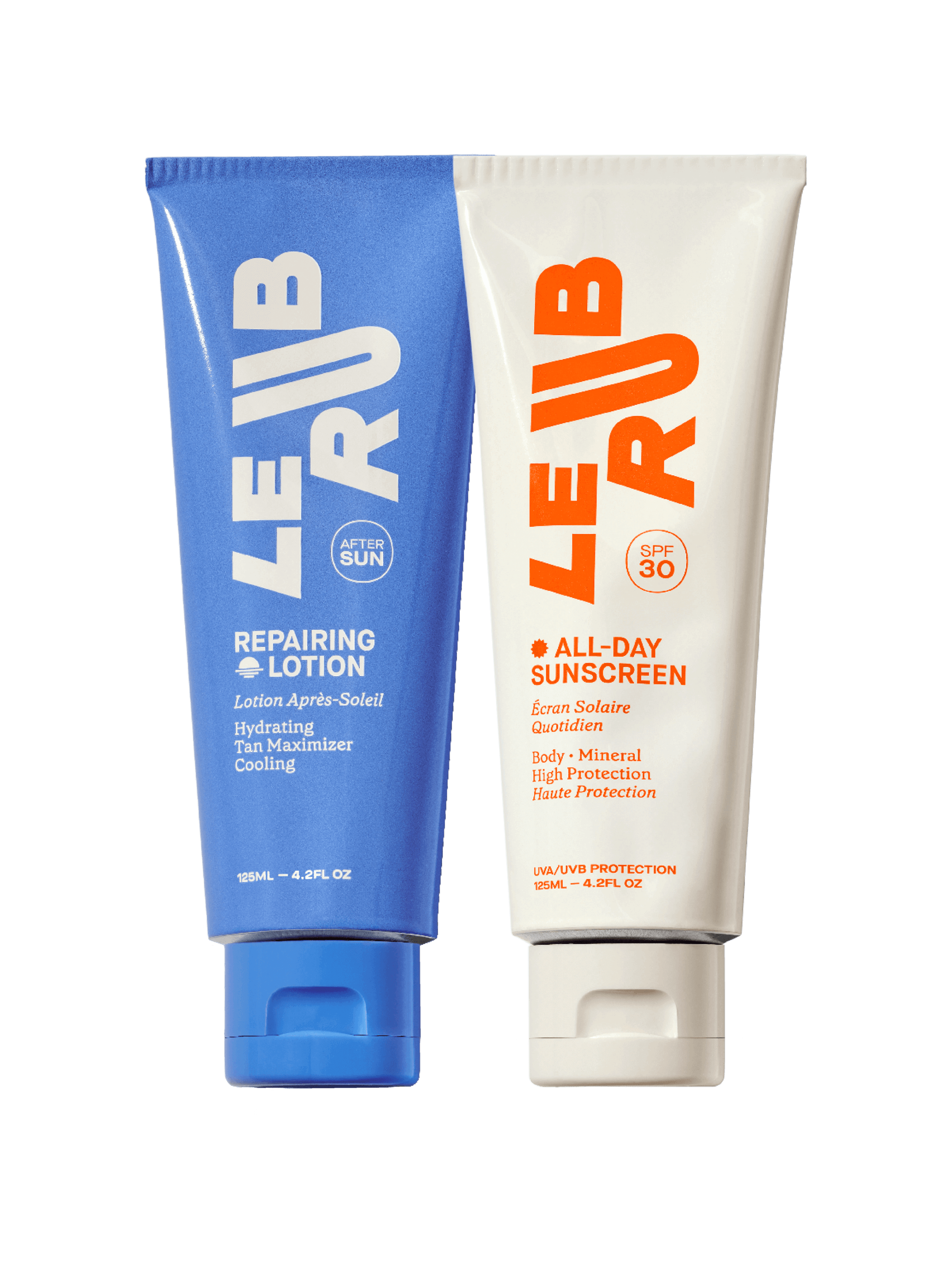 Le Rub Weekender SPF30 Körper Set Sonnencreme Lotion