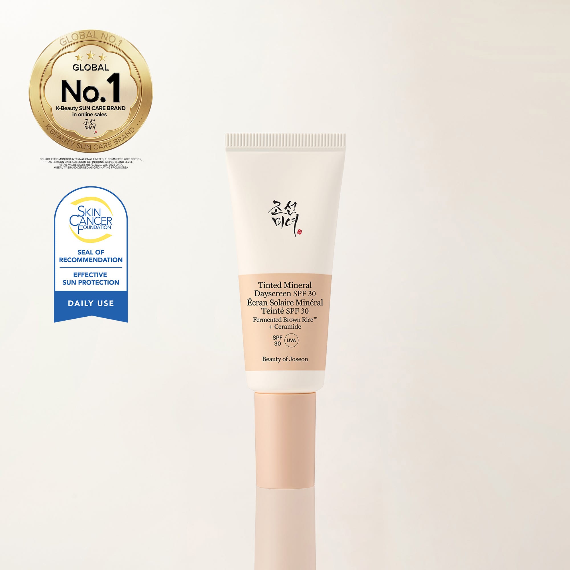 Beauty of Joseon Tinted Mineral Dayscreen SPF30 Sonnencreme 40 ml getönt