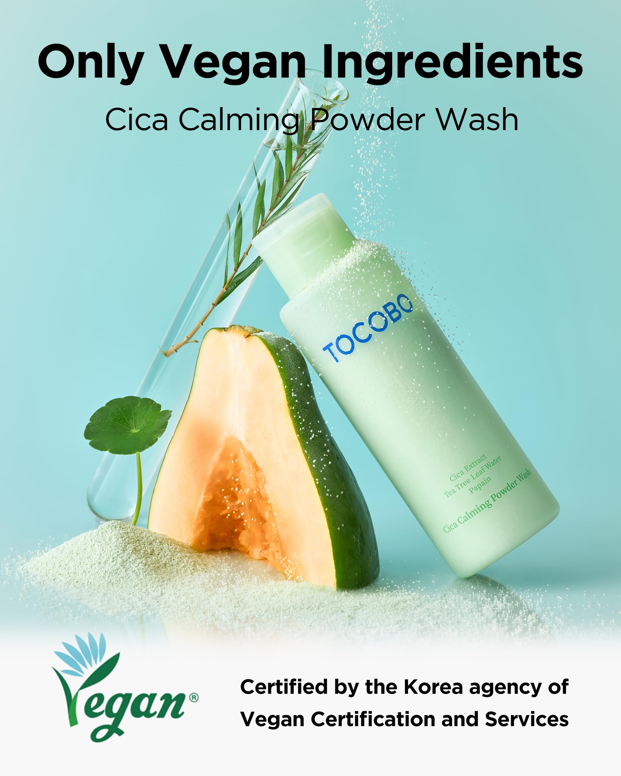 TOCOBO Cica Calming Powder Wash Reinigungspuder 50 g Centella